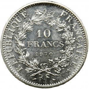 France, V Republic, 10 Francs Paris 1970