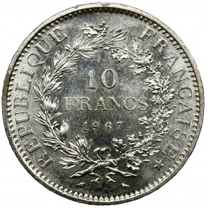 France, V Republic, 10 Francs Paris 1967