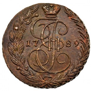 Russia, Catherine II, 5 Kopecks Jekaterinburg 1789 EM