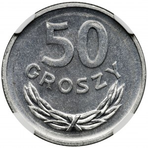 50 groszy 1968 - NGC MS64 - RZADKIE