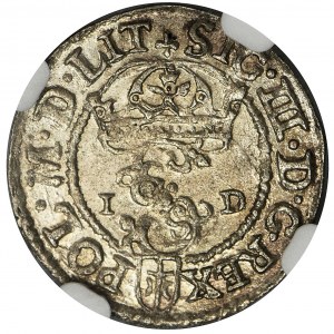 Sigismund III Vasa, Schilling Olkusz 1588 - NGC MS63