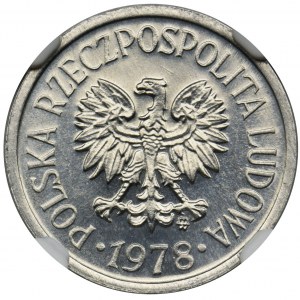 10 groszy 1978 - NGC MS67 - PIĘKNE