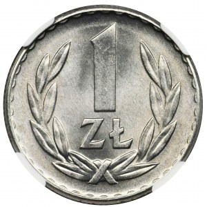 1 złoty 1965 - NGC MS67