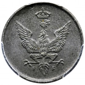 Polish Kingdom, 1 pfennig 1918 - PCGS MS63