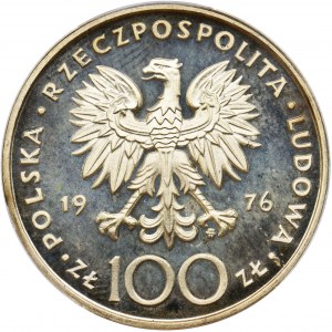 PRÓBA, 100 złotych 1976 Tadeusz Kościuszko - PCGS SP68