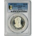 100 złotych 1977 Władysław Reymont - PCGS PR68 CAM