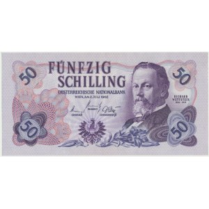 Austria, 50 schillings 1962