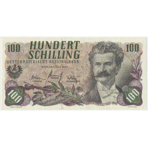 Austria, 100 schillings 1960