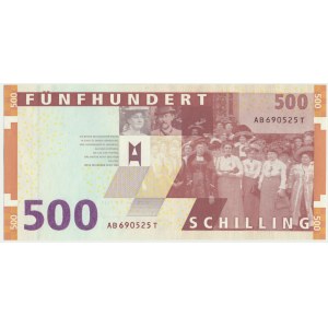 Austria, 500 schillings 1997