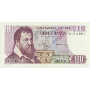 Belgia, 100 franków 1971