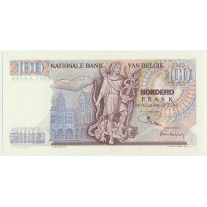 Belgium, 100 francs 1971