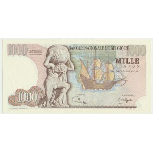 Belgia, 1000 franków 1975