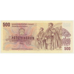 Czechosłowacja, 500 koron 1973