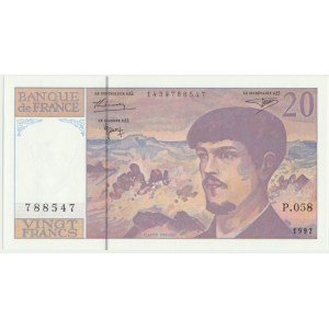 France, 20 francs 1997