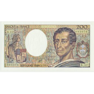 France, 200 francs 1992