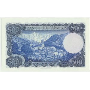 Spain, 500 pesetas 1971