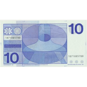 Netherlands, 10 guldens 1968