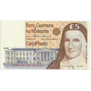 Irlandia, 5 funtów 1999