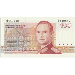 Luxembourg, 100 francs (1986)