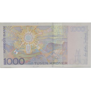Norwegia, 1.000 koron 2001