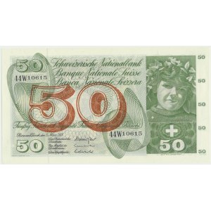 Switzerland, 50 francs 1973