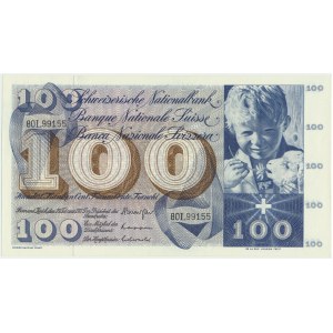 Switzerland, 100 francs 1971