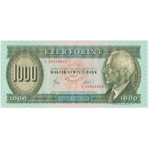 Hungary, 1.000 forints 1983