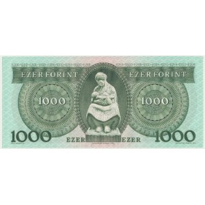 Hungary, 1.000 forints 1983