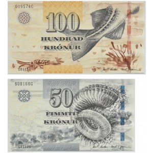 Faroe Islands, Set of 50,100 kroner 2011 (2 pcs.)