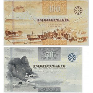 Wyspy Owcze, Zestaw 50,100 koron 2011 (2 szt.)