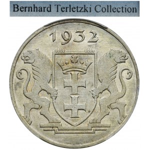 Free City of Danzig, 2 gulden 1932 - PCGS MS62 - ex. Terletzki