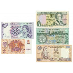 Set of European banknotes (5pcs.)