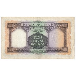 Libia, 10 funtów 1963