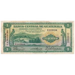 Guatemala, 1 quetzal 1934