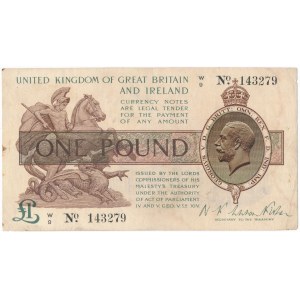 Great Britain, 1 pound (1922-23)