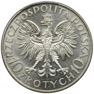 Sobieski, 10 złotych 1933 - PCGS MS61