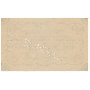 Carlshof (Karłuszowiec), 50 marek 1921 - czarny