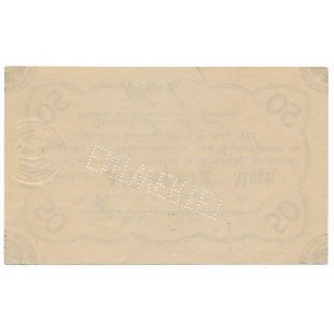 Carlshof (Karłuszowiec), 50 marek 1921 - czarny