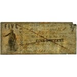 USA (Teksas), 5 dolarów 1862