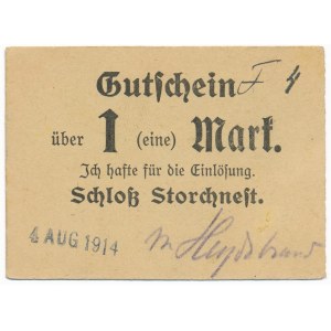 Storchnest (Osieczna), 1 marka 1914 - rzadki
