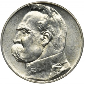 Piłsudski, 5 złotych 1936 - PCGS MS63