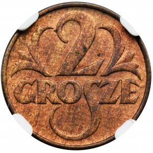 2 grosze 1936 - NGC MS65 RB