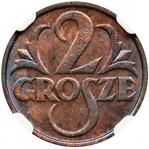 2 grosze 1933 - NGC MS65 BN