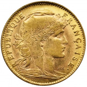 France, Third Republic, 10 Francs Paris 1910