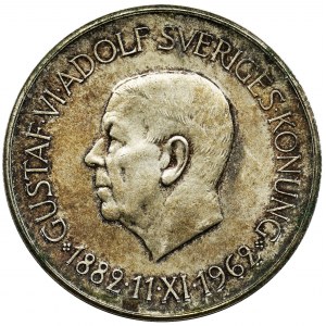 Sweden, Gustaf VI Adolf, 5 Krone Stockholm 1962