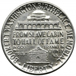 USA, 1/2 Dollar Philadelphia 1946 - Booker Taliferro Washington