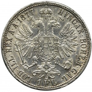 Austria, Franz Joseph I, 1 Floren Wien 1860