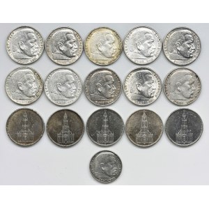 Set, Germany, Third Reich (16 pcs.)