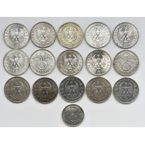 Set, Germany, Third Reich (16 pcs.)