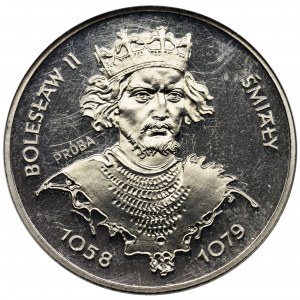 PRÓBA NIKIEL, 200 złotych 1981 Bolesław Śmiały - NGC PF66 CAMEO